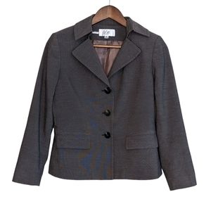 Le Suit Brown/Gray Jacket 6P